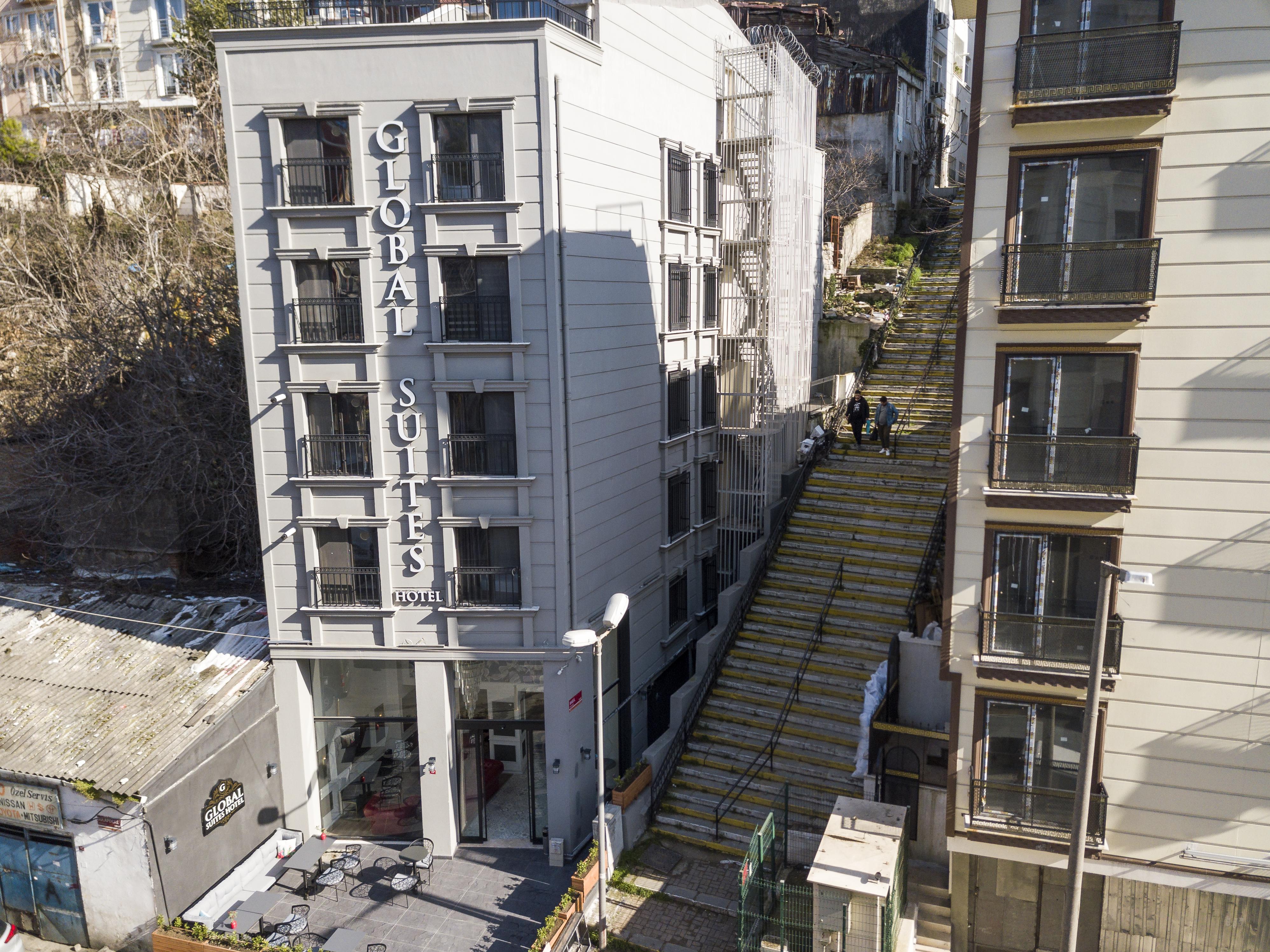 Global Suites Hotel Istanbul Exterior foto